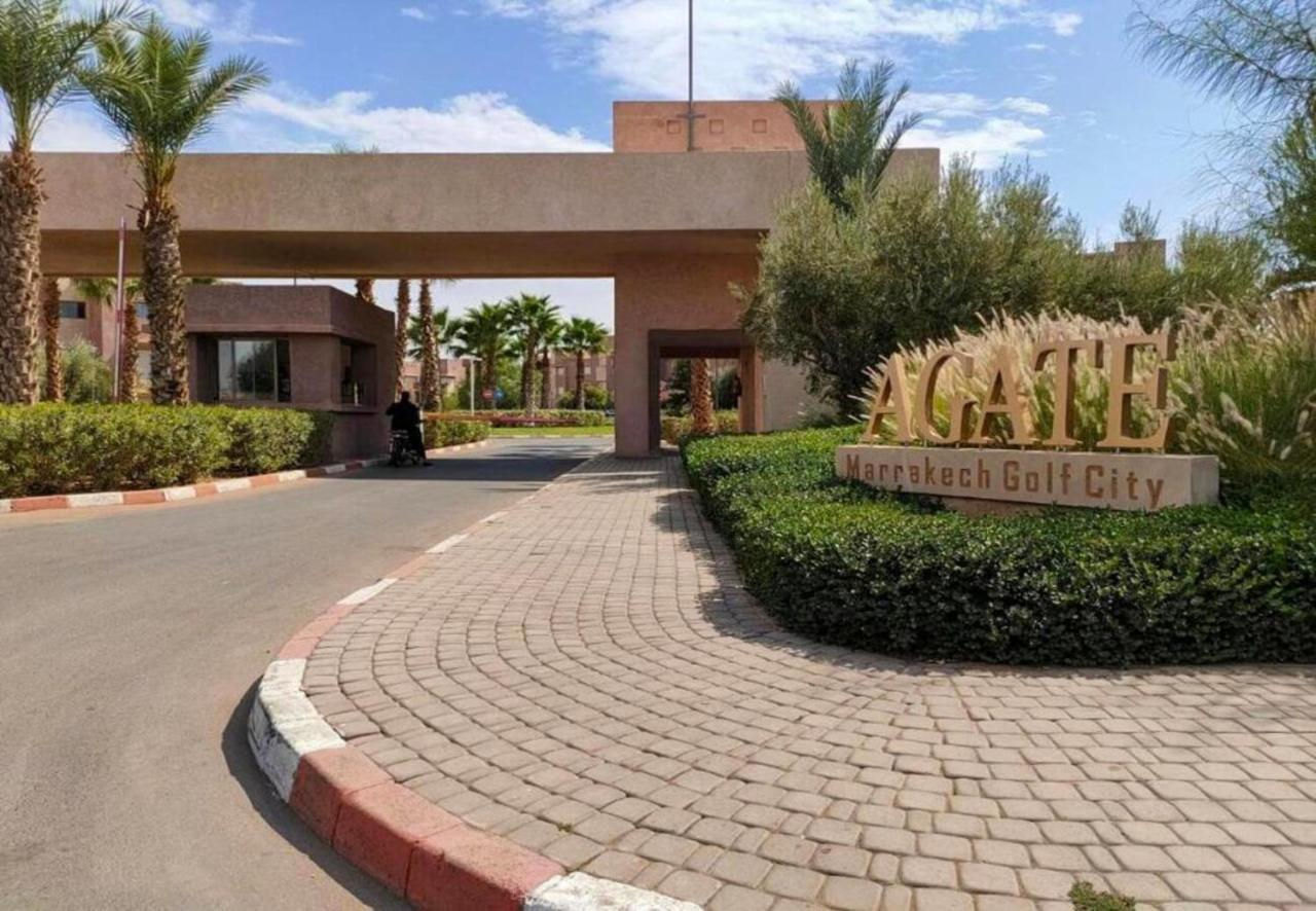 Appartement Prestigia Golf City Marrakech - Porte Agate - Gated Community Rez-De-Jardin Marrakesch Exterior foto